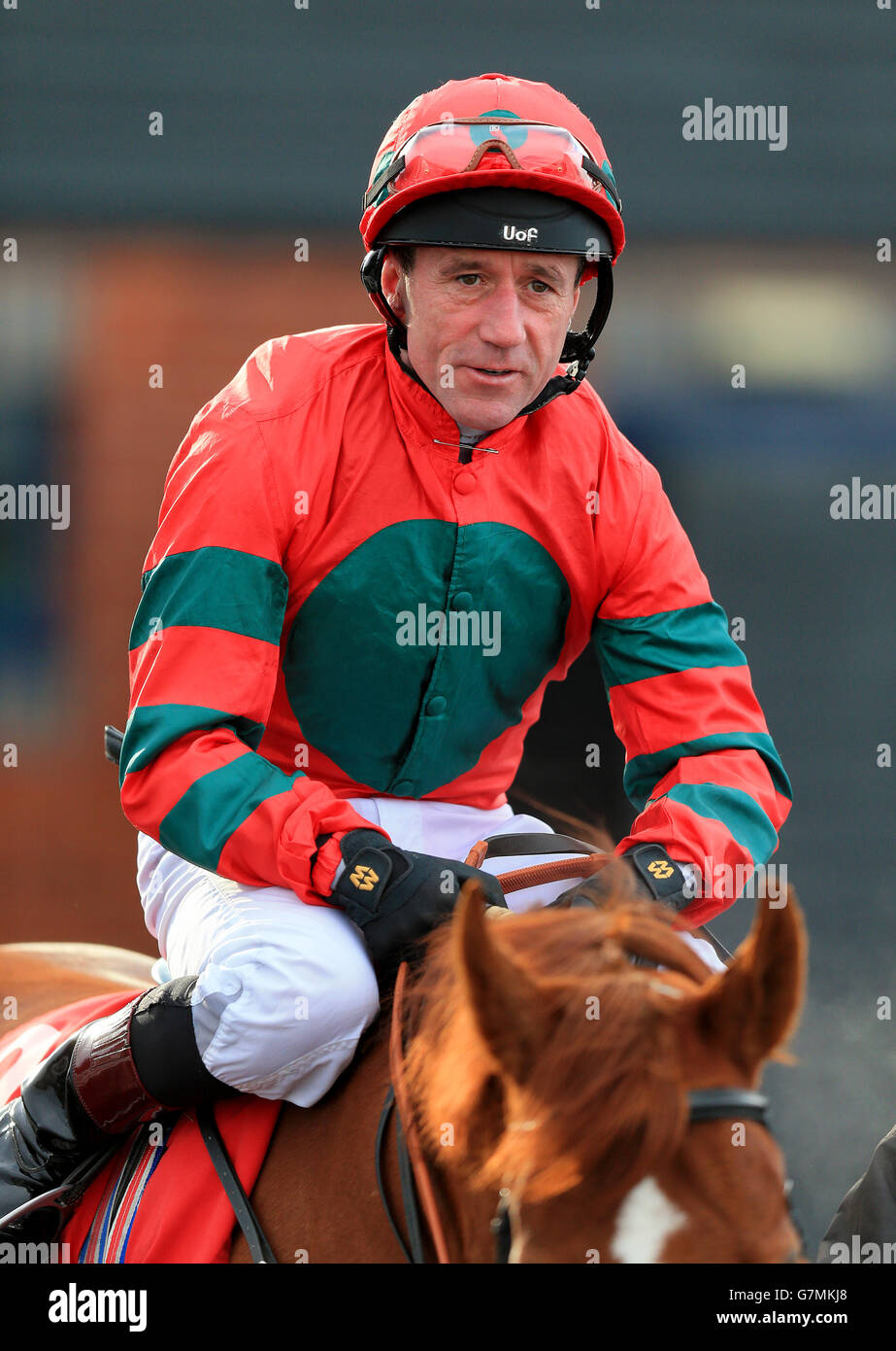 Horse Racing, Southwell. John Egan, jockey Stock Photo Alamy