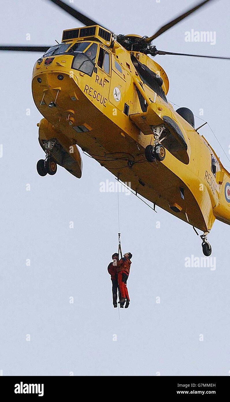Air sea rescue helicopter hi-res stock photography and images - Alamy