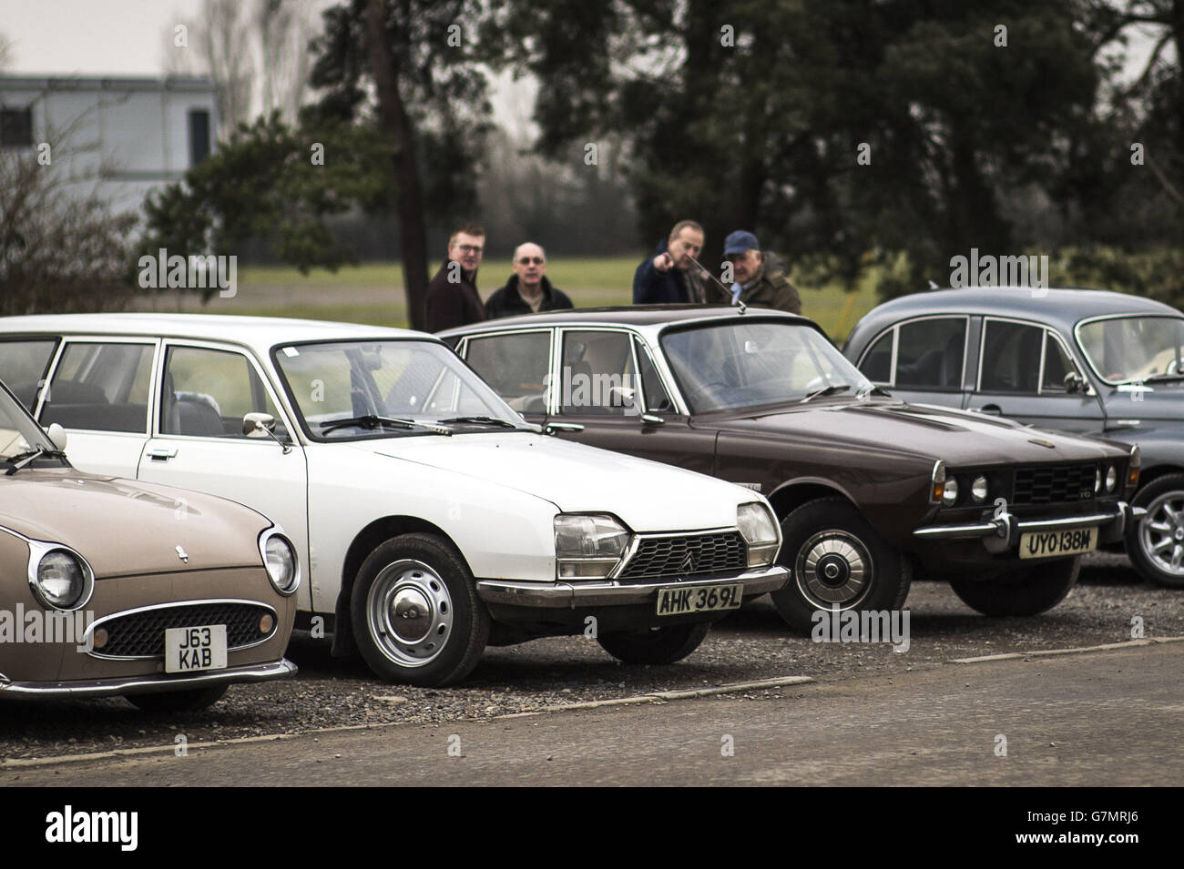 People classic cars at the Great Western Autojumble, Bath & West