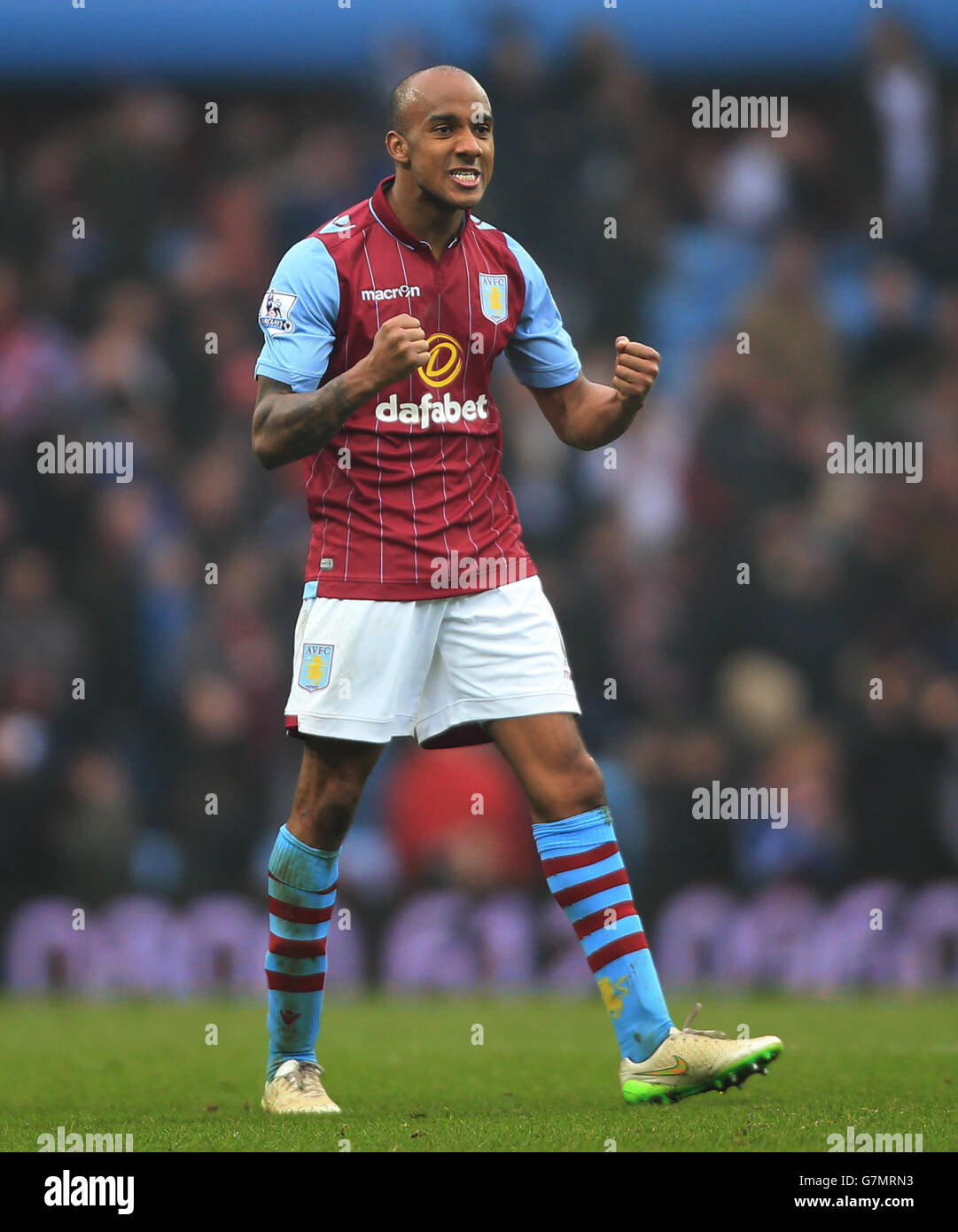 Soccer - FA Cup - Fifth Round - Aston Villa v Leicester City - Villa Park Stock Photo