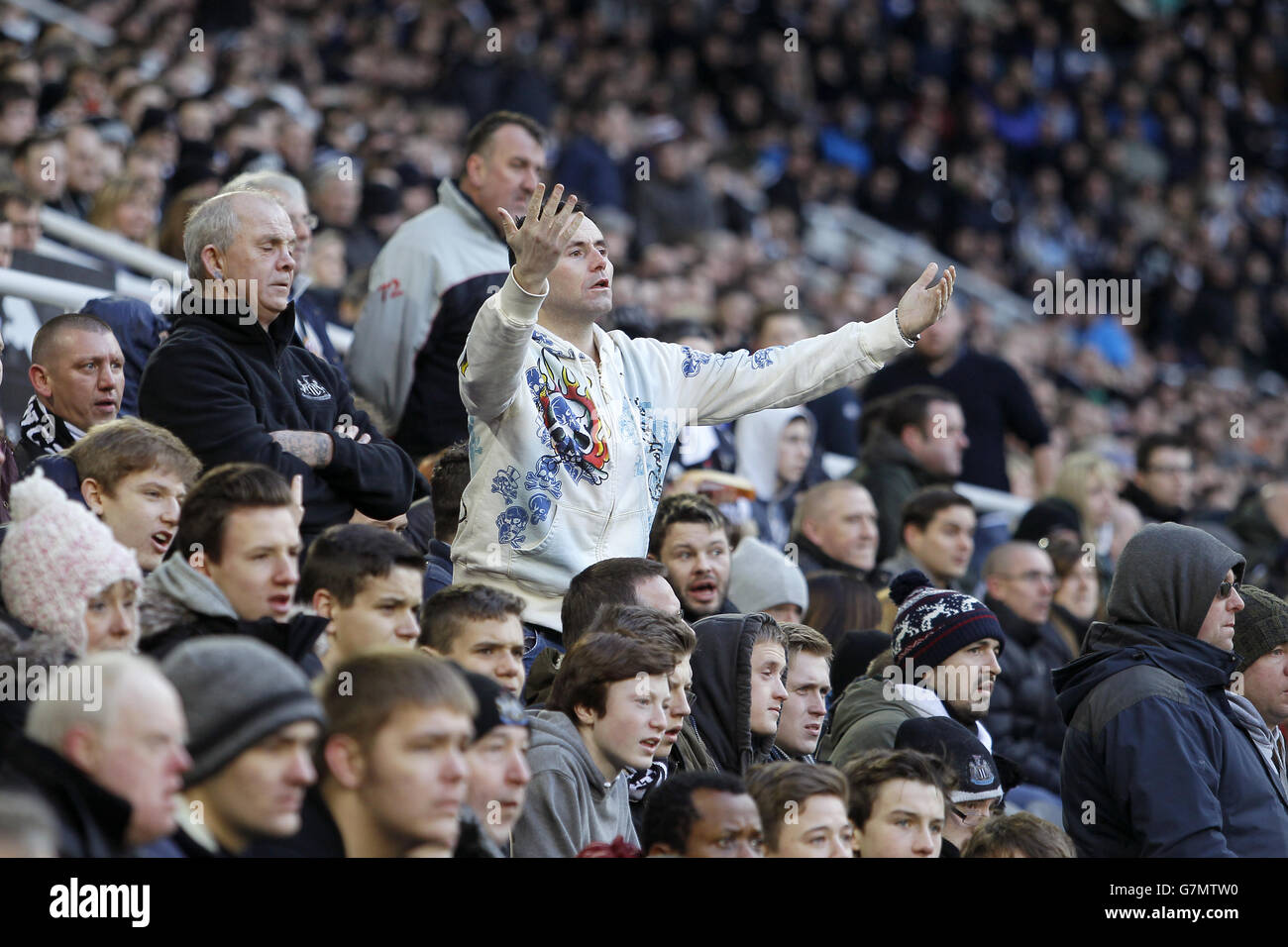 Soccer - Barclays Premier League - Newcastle United v Stoke City - St James' Park Stock Photo