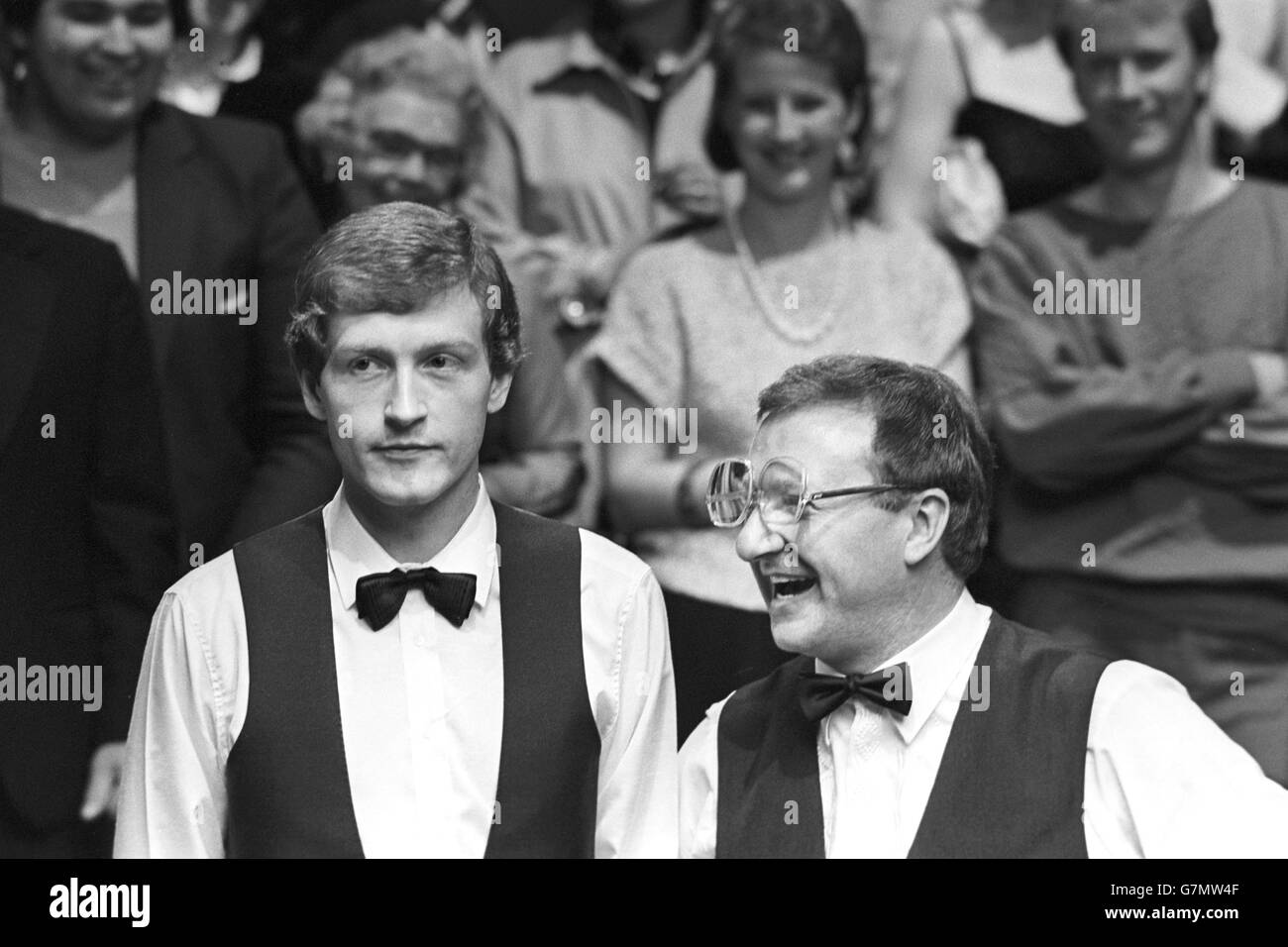 Snooker - Embassy World Professional Snooker Championship 1985 - Final - The Crucible Theatre Stock Photo