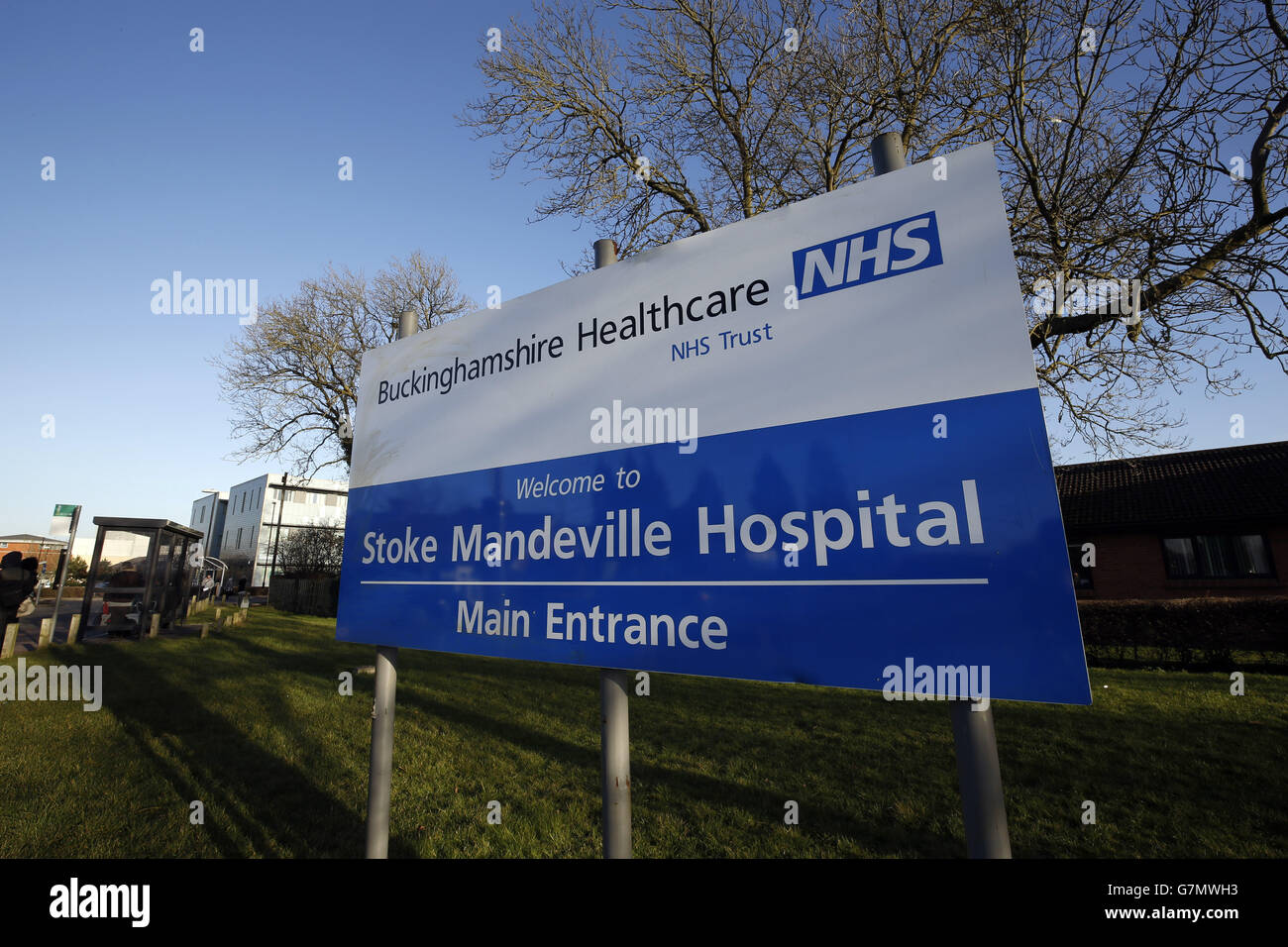 A general view of Stoke Mandeville Hospital near Aylesbury, Buckinghamshire Stock Photo Alamy