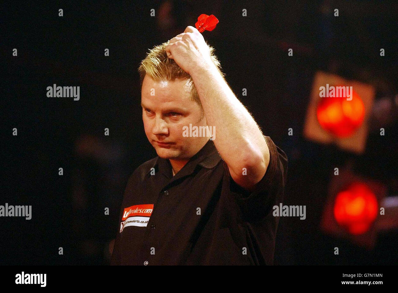 Ladbrokes Darts World Championship Final. Mark Dudbridge Stock Photo