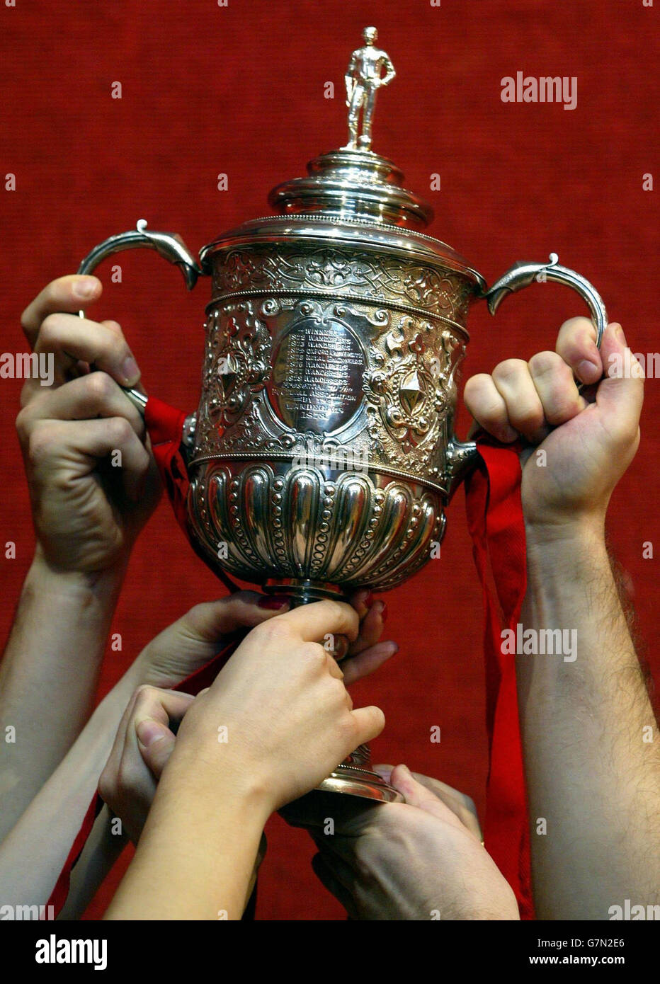 Football Memorabilia Auction Christie's Stock Photo Alamy