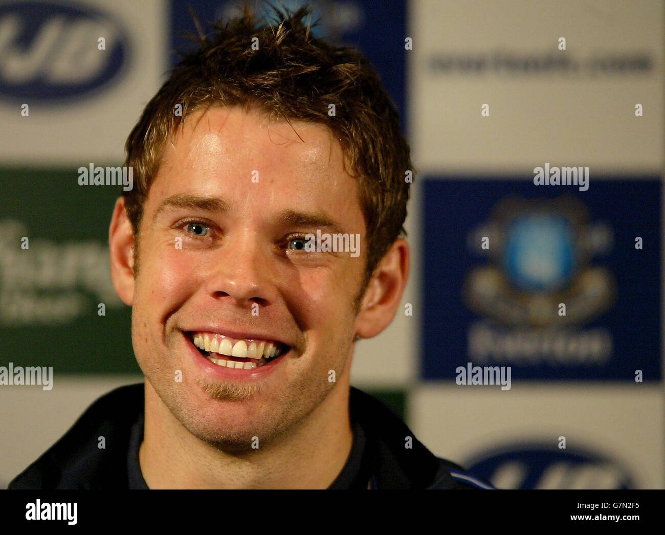 James Beattie Joins Everton Fc High Resolution Stock Photography and
