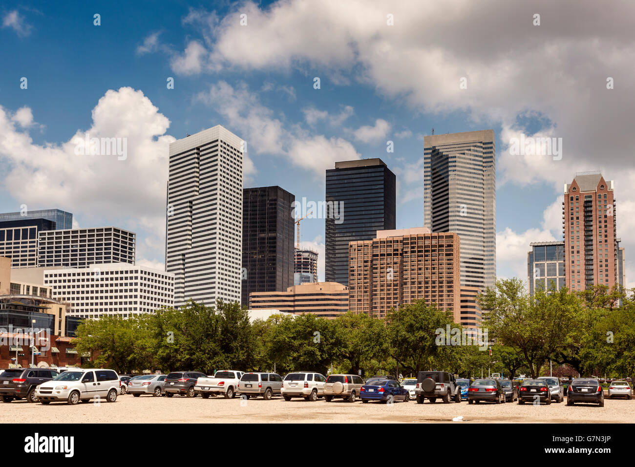 Houston, texas skyline daytime hires stock photography and images Alamy