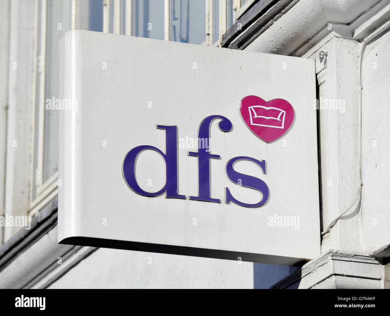 DFS Furniture store on Tottenham Court Road, London, UK Stock Photo - Alamy