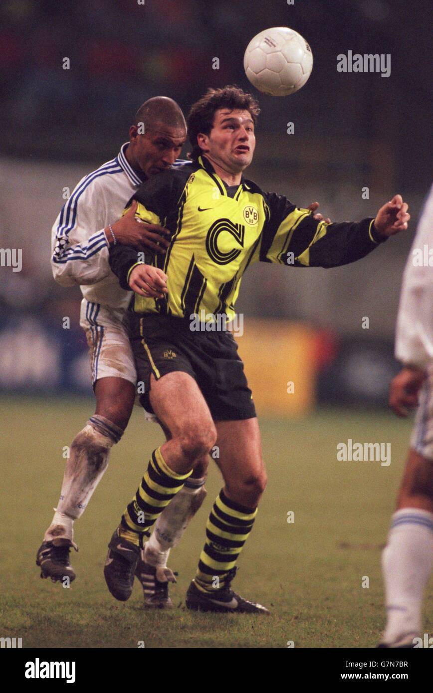 Football coupe uefa borussia dortmund v rangers Banque de photographies