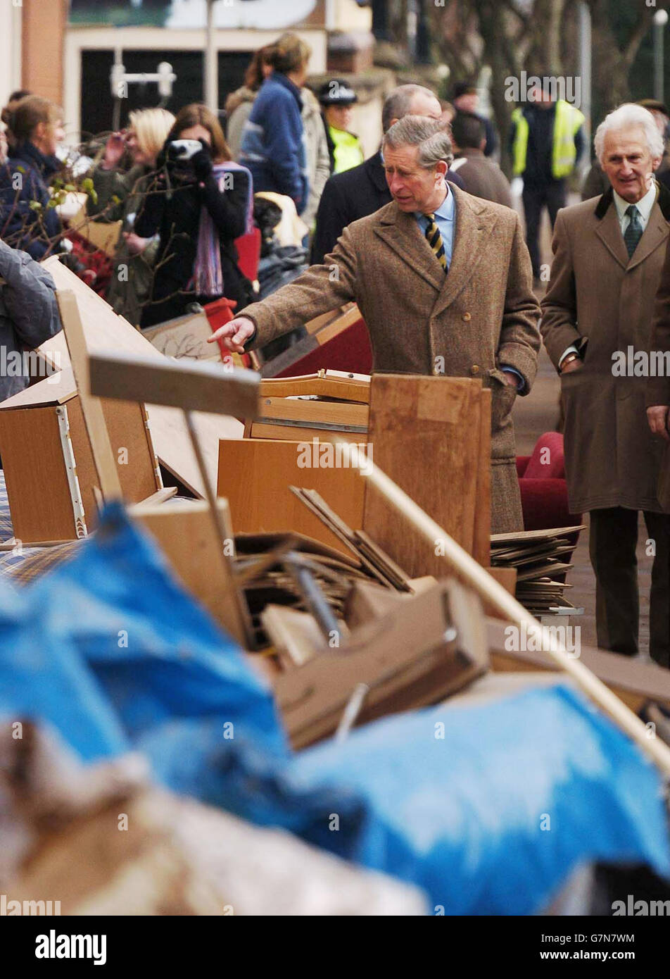 Prince of Wales visit to Carlisle Stock Photo