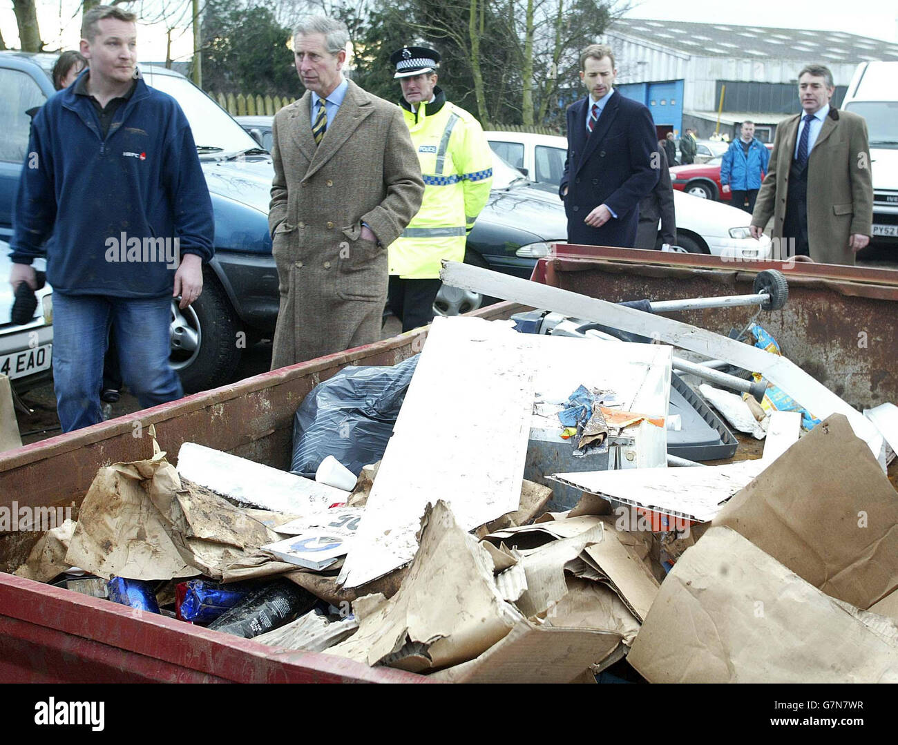 Prince of Wales visit to Carlisle Stock Photo