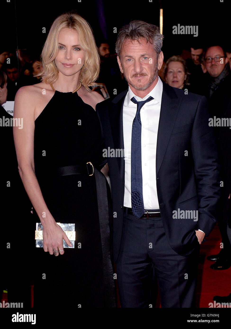 The Gunman UK Premiere - London Stock Photo