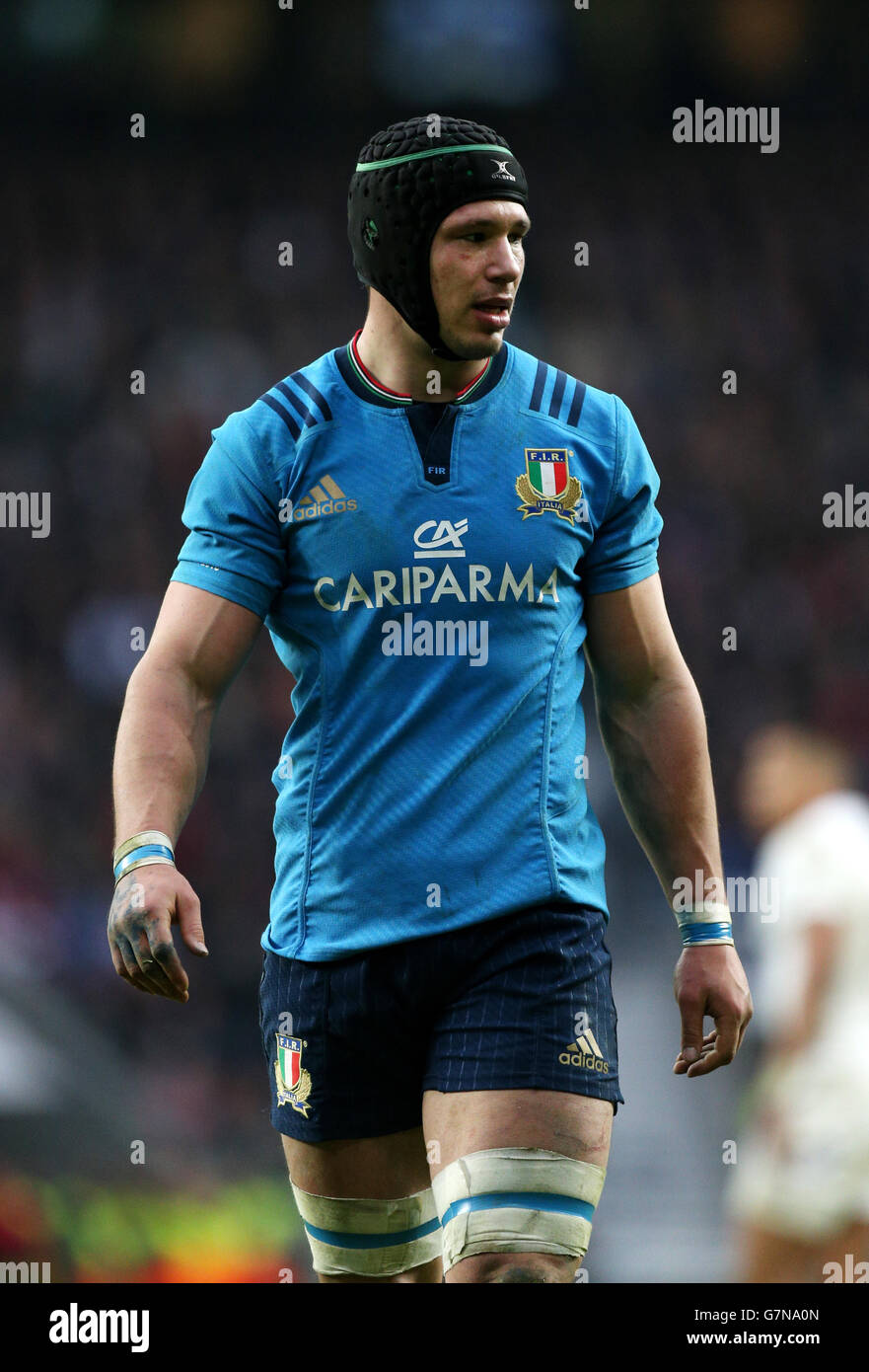 Rugby Union - 2015 RBS Six Nations - England v Italy - Twickenham Stock Photo