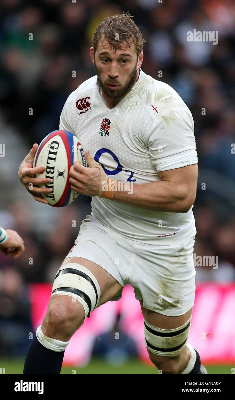 Rugby Union - 2015 RBS Six Nations - England v Italy - Twickenham Stock Photo