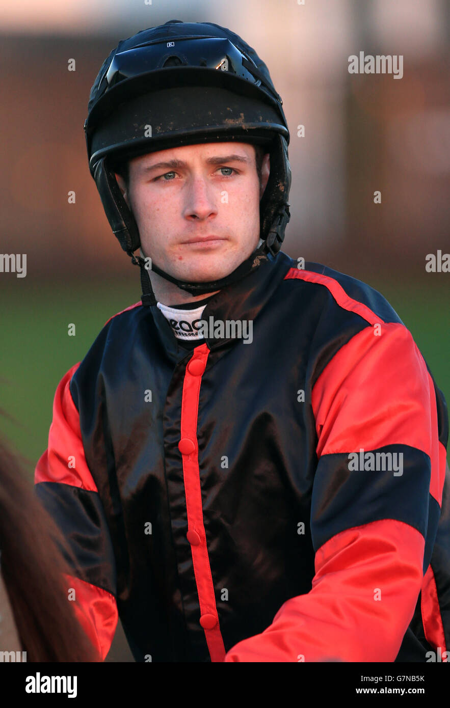 Horse Racing BangorOnDee Racecourse. Jockey Mr J Lyttle at Bangor