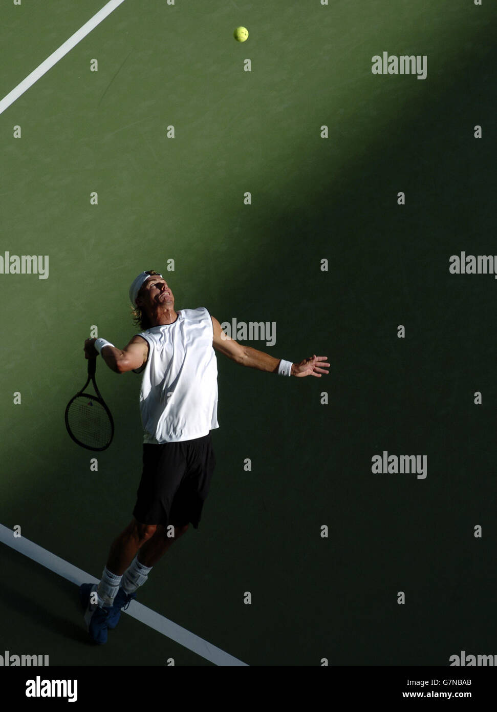Tennis Australian Open 2005 Men's Second Round Stock Photo Alamy