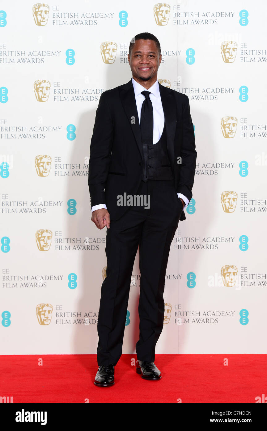 Cuba Gooding Jnr at the EE British Academy Film Awards at the Royal Opera House, Bow Street in London. PRESS ASSOCIATION Photo. Picture date: Sunday February 8, 2015. See PA story SHOWBIZ Bafta. Photo credit should read: Dominic Lipinski/PA Wire Stock Photo
