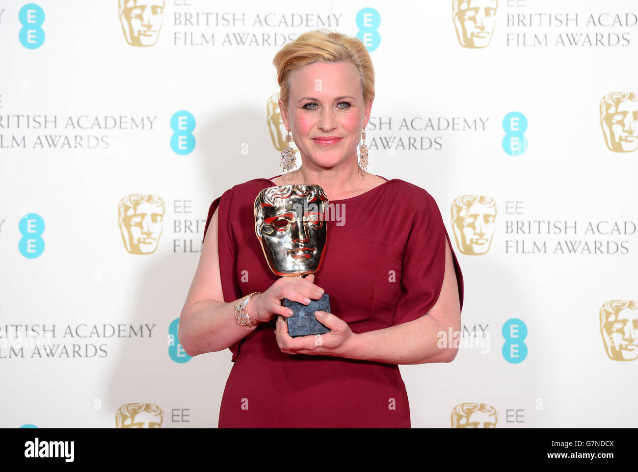 BAFTA Film Awards 2015 Press Room London Stock Photo Alamy