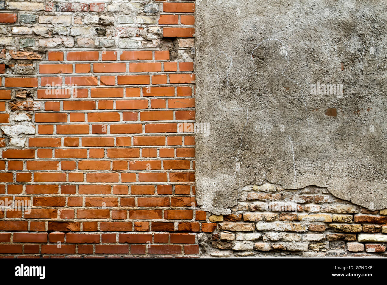 Old grunge brick wall background texture Stock Photo - Alamy
