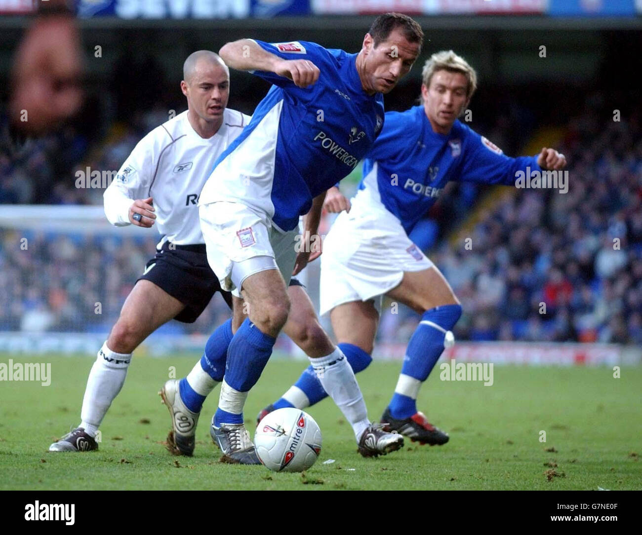 FA Cup Third Round - Ipswich v Bolton - Portman Road Stock Photo