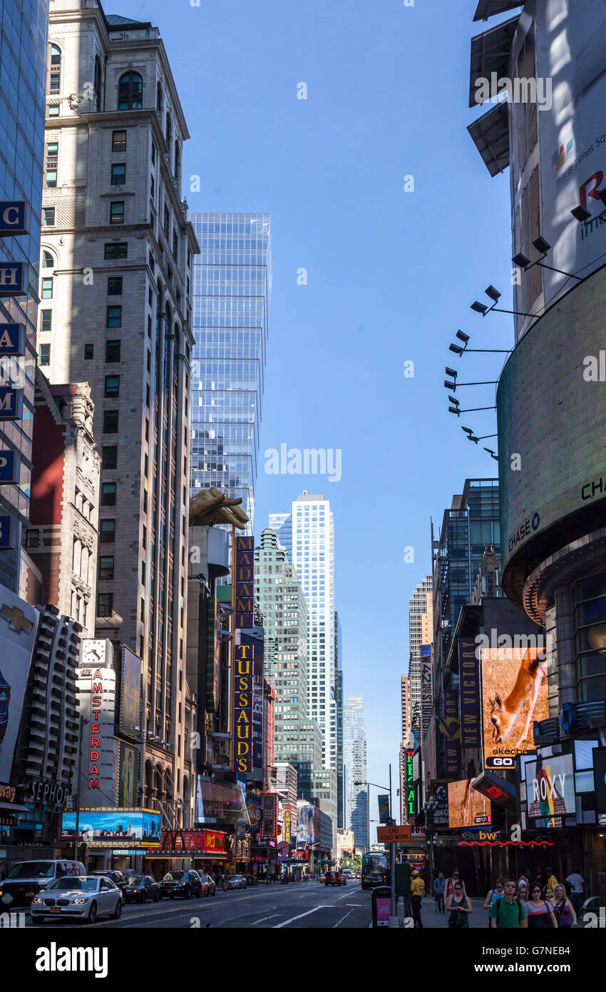42nd Street New York City Stock Photo - Alamy