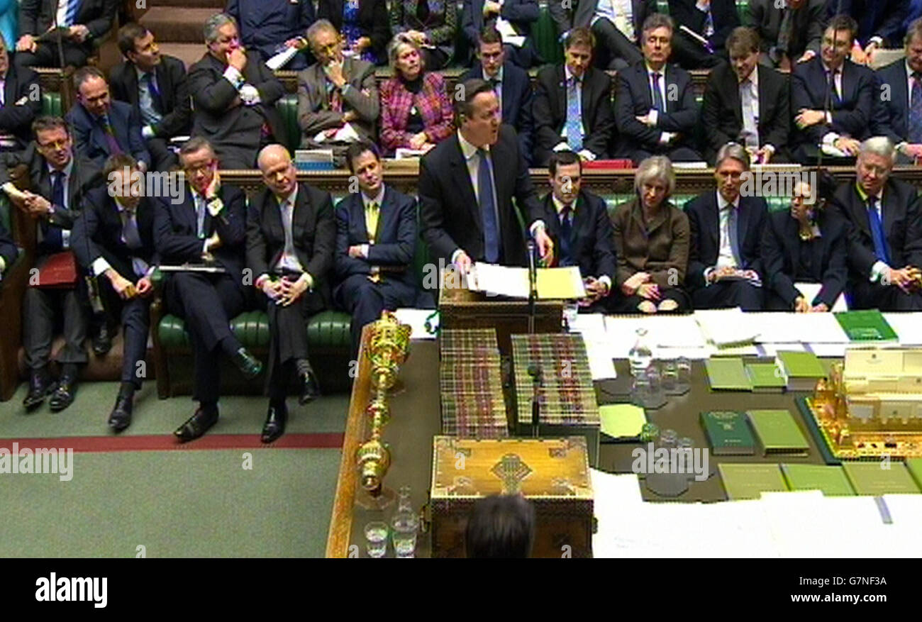 Prime Minister's Questions Stock Photo - Alamy