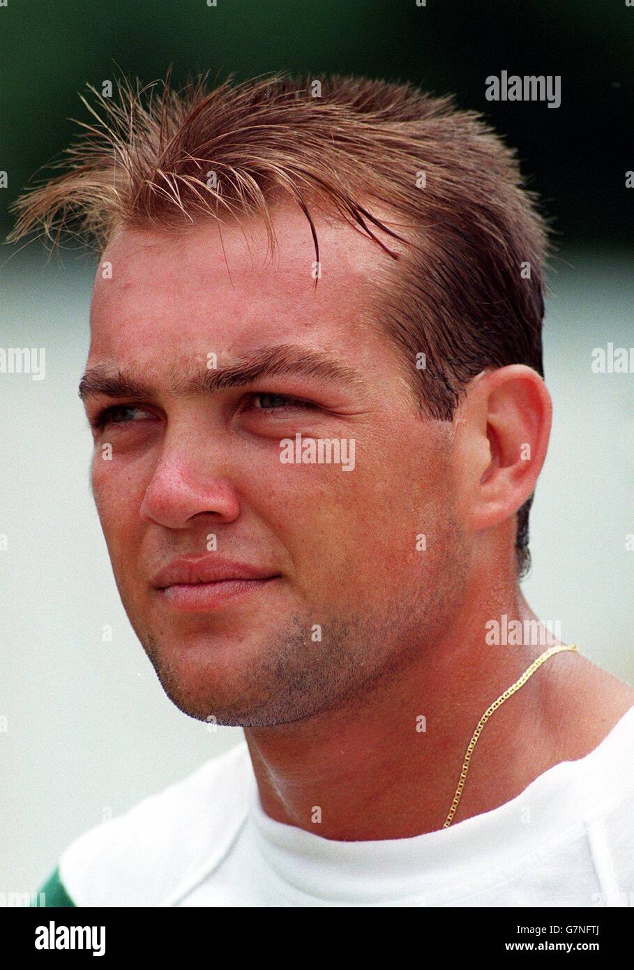 Cricket - South Africa training in cricket nets Stock Photo - Alamy