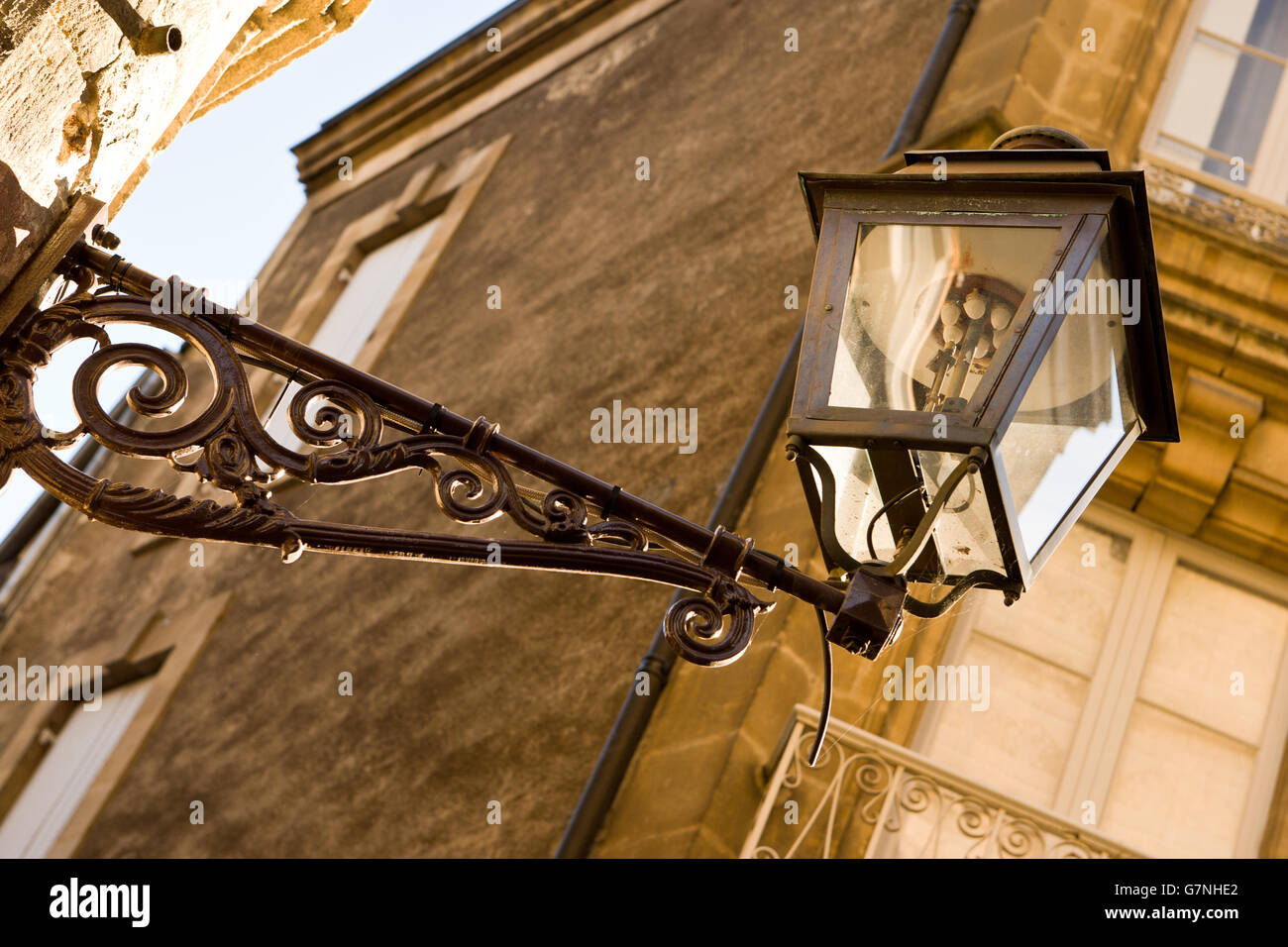 Old Street French Street Lamp Stock Photo - Alamy