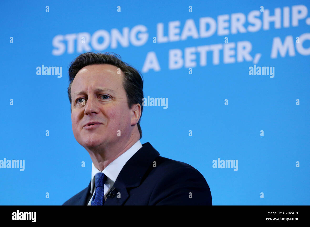 Cameron pledge for more housing Stock Photo