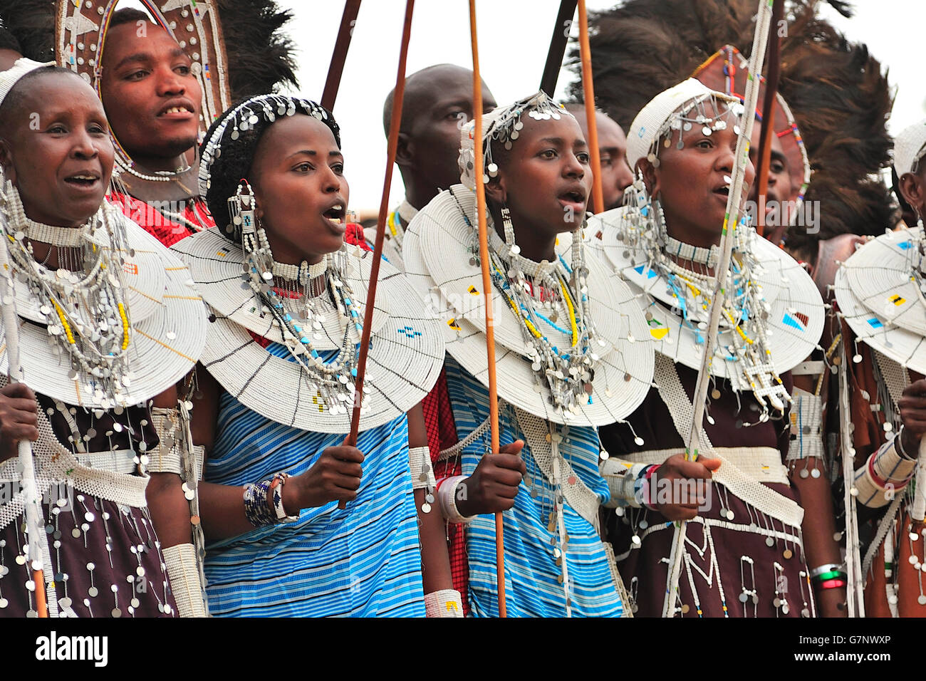 Maasai clothes pattern hi-res stock photography and images - Alamy