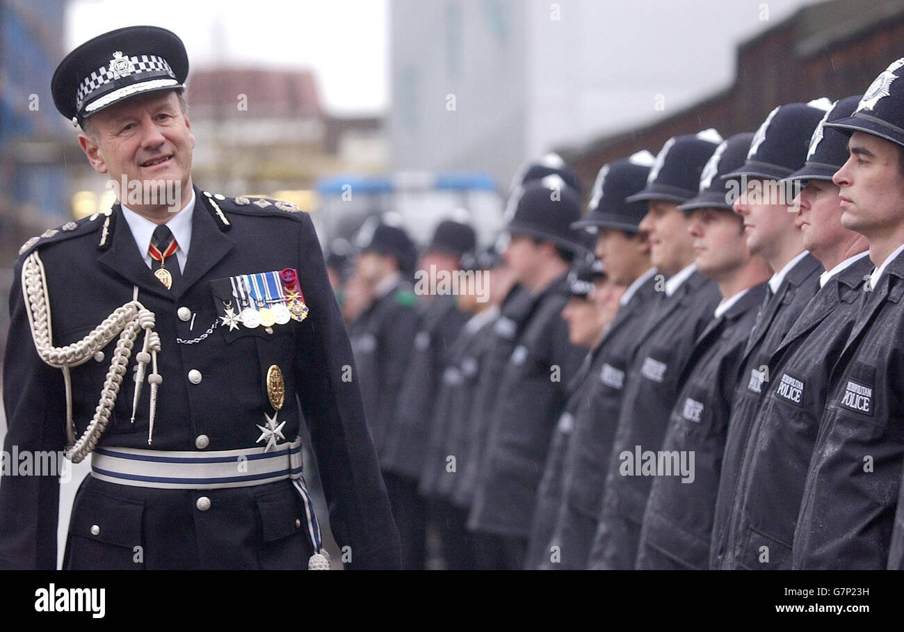 Passing out parade at the mps training school in hendon hires stock