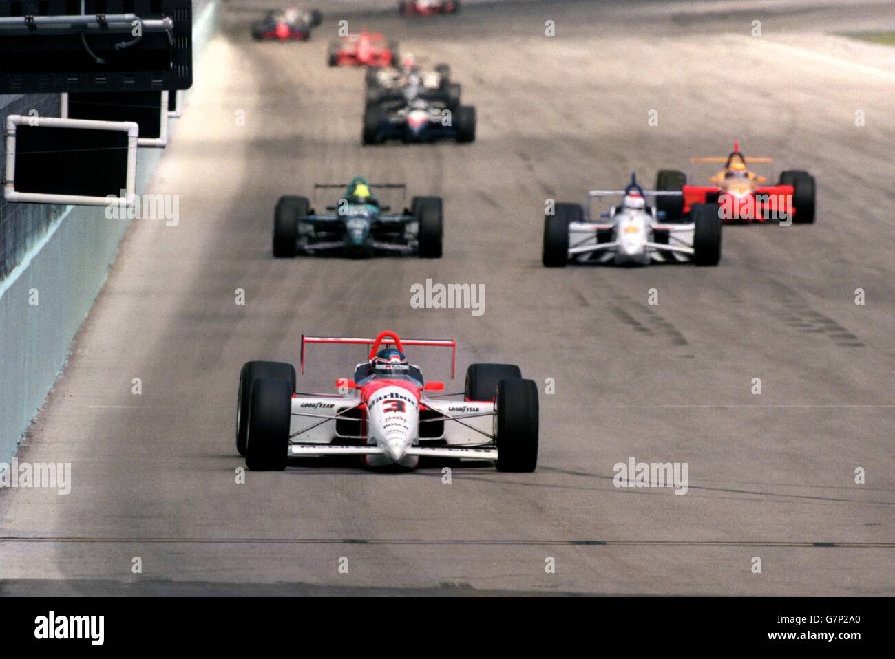 Motor Sports Indycar Racing Marlboro Grand Prix Of Miami Stock