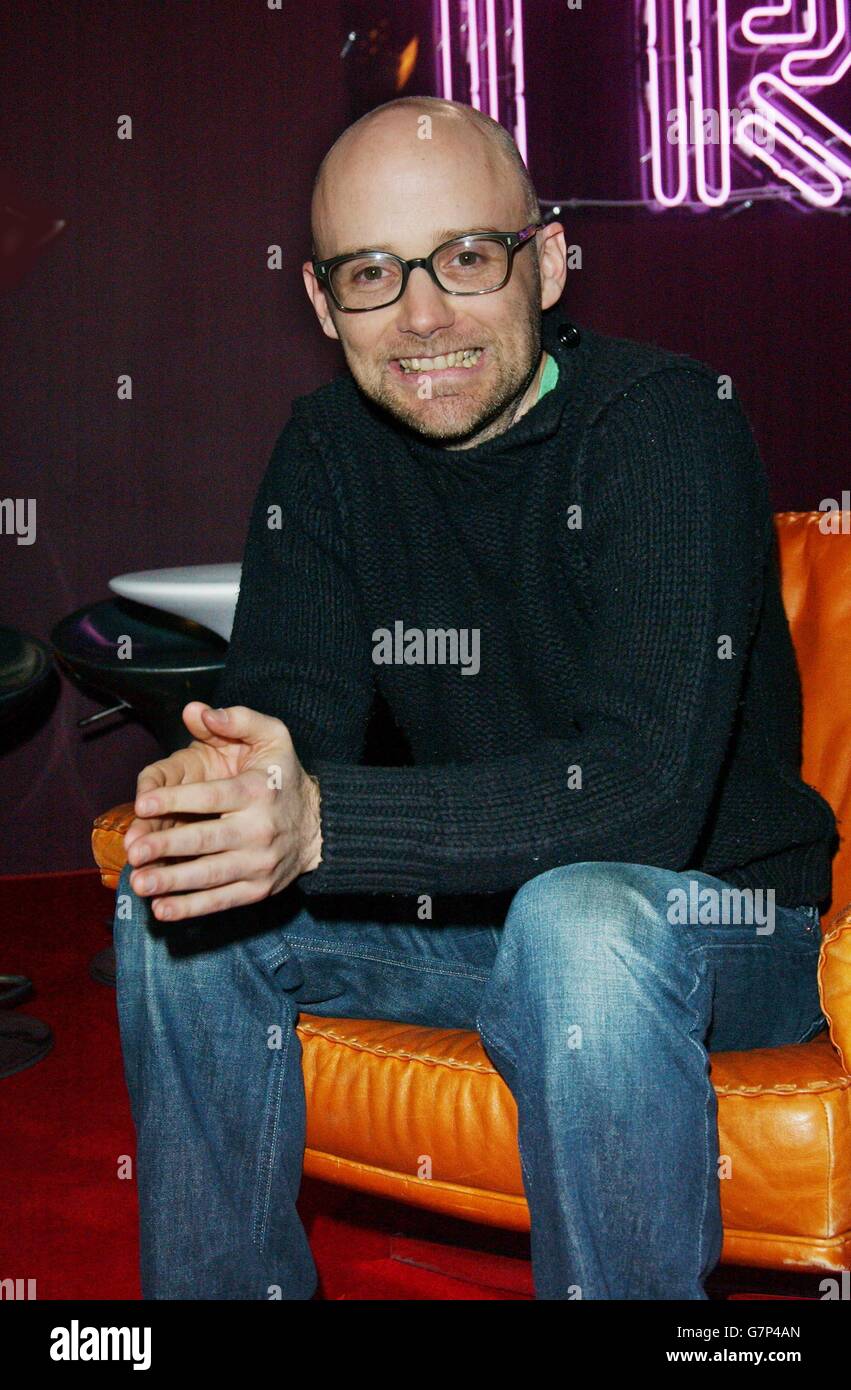 Moby - MTV's TRL - Total Request Live - Leicester Square Studios Stock  Photo - Alamy
