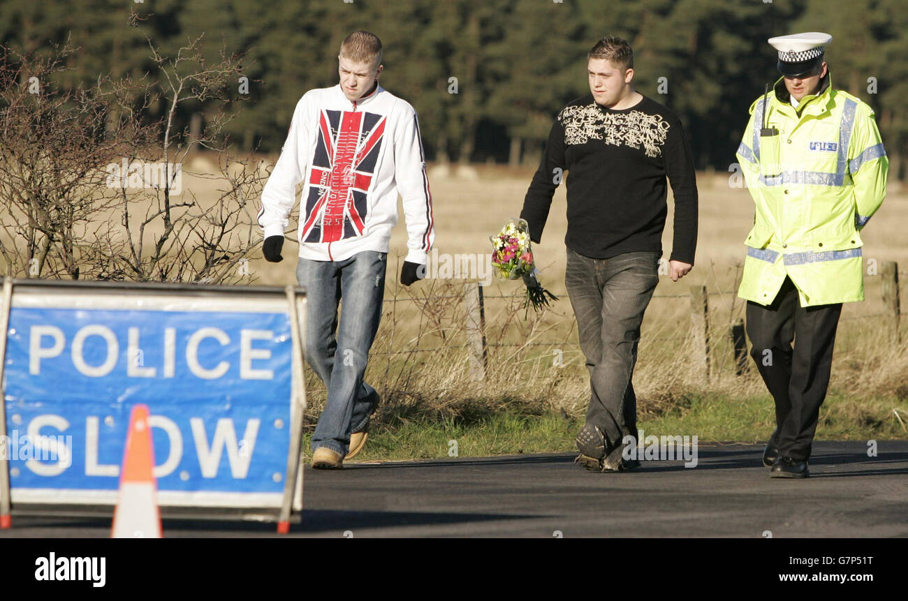 A92 Fatal Road Accident Fife Stock Photo Alamy