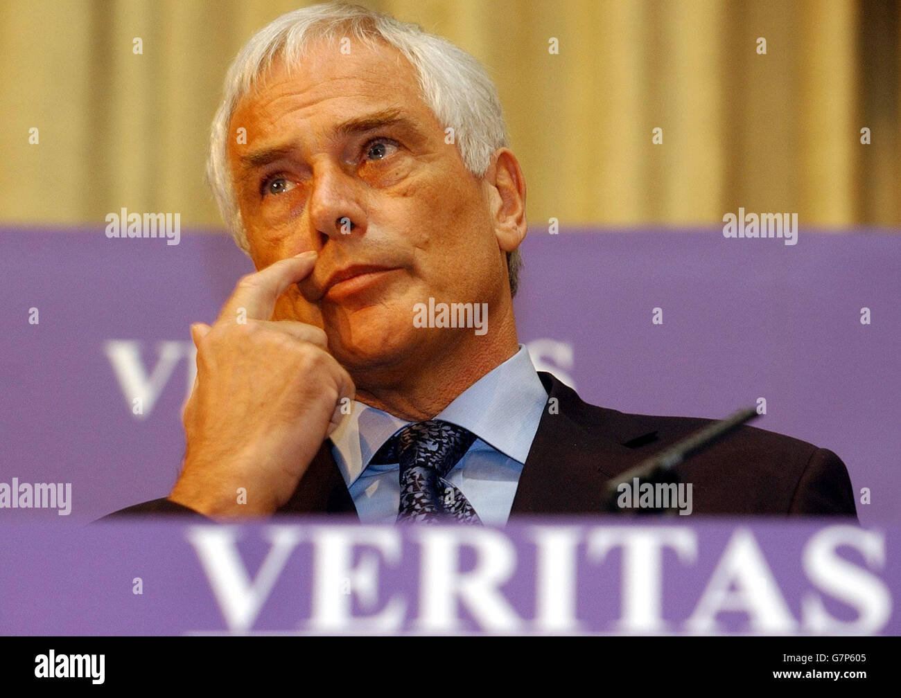 Robert KilroySilk launches his new political party, Veritas, during a