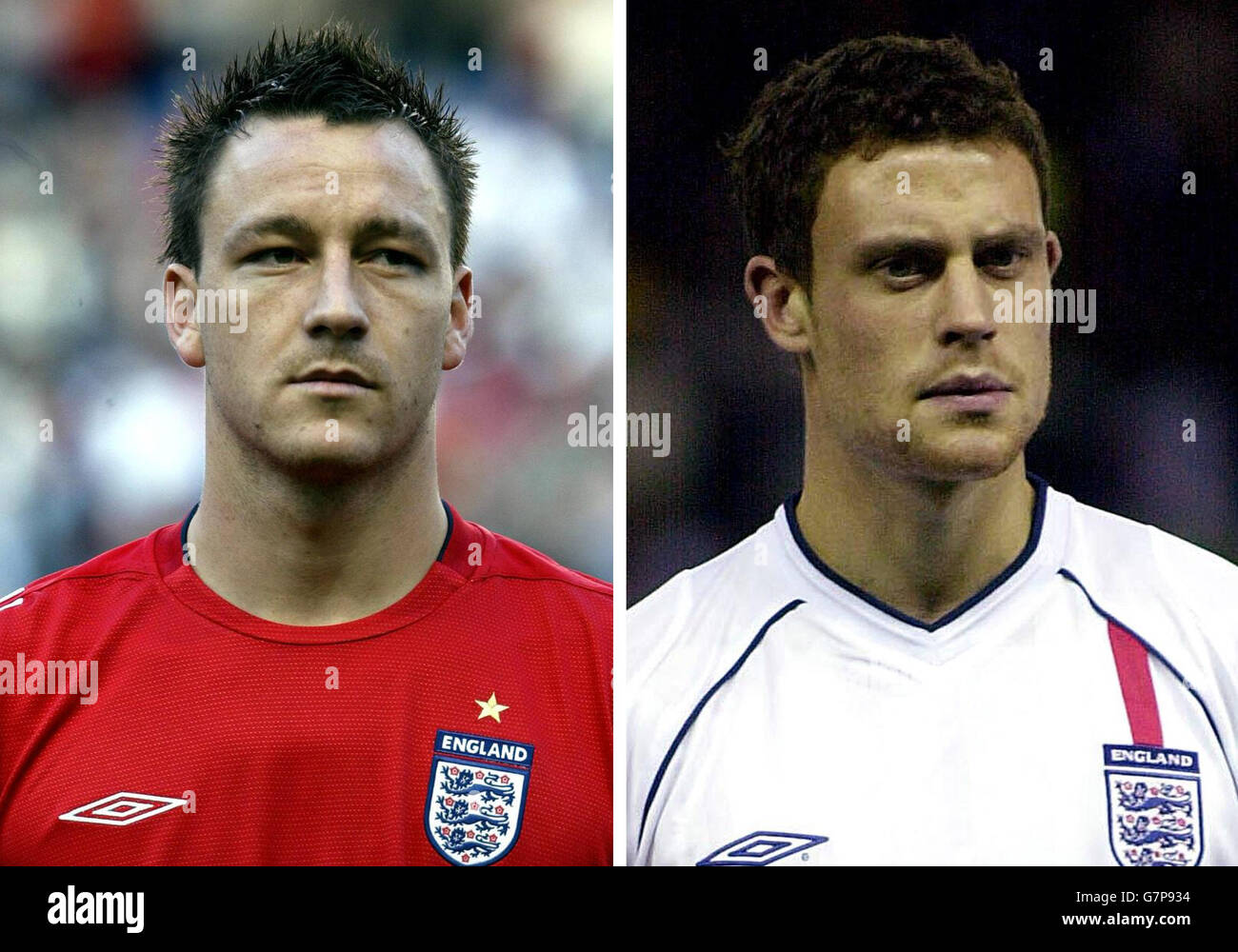 John Terry and Wayne Bridge Stock Photo Alamy