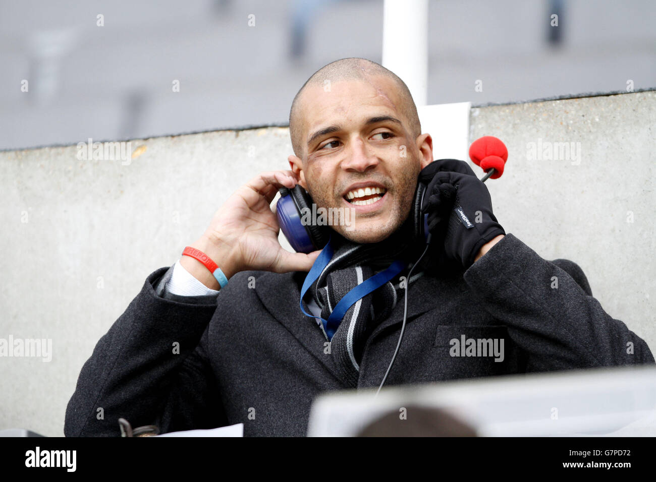 Soccer - Barclays Premier League - Newcastle United v Aston Villa - St James' Park Stock Photo