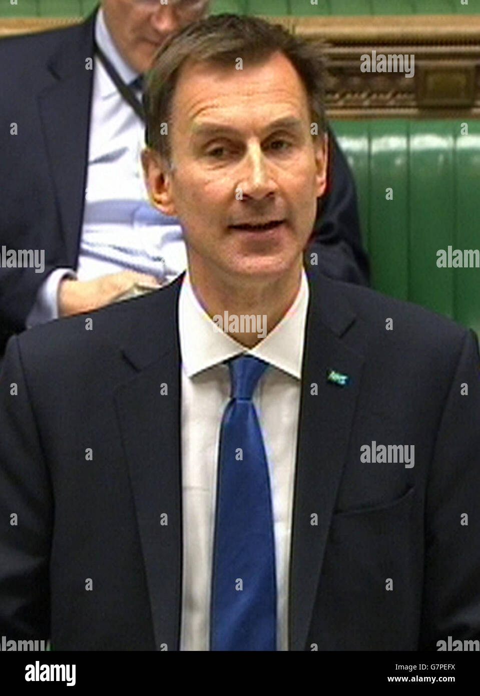 Health Secretary Jeremy Hunt gives a statement to the House of Commons ...