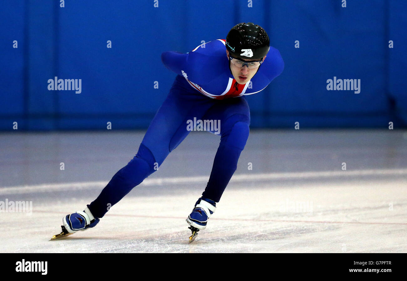 Great Britain's Aydin Djemal during a practice session at the Capital