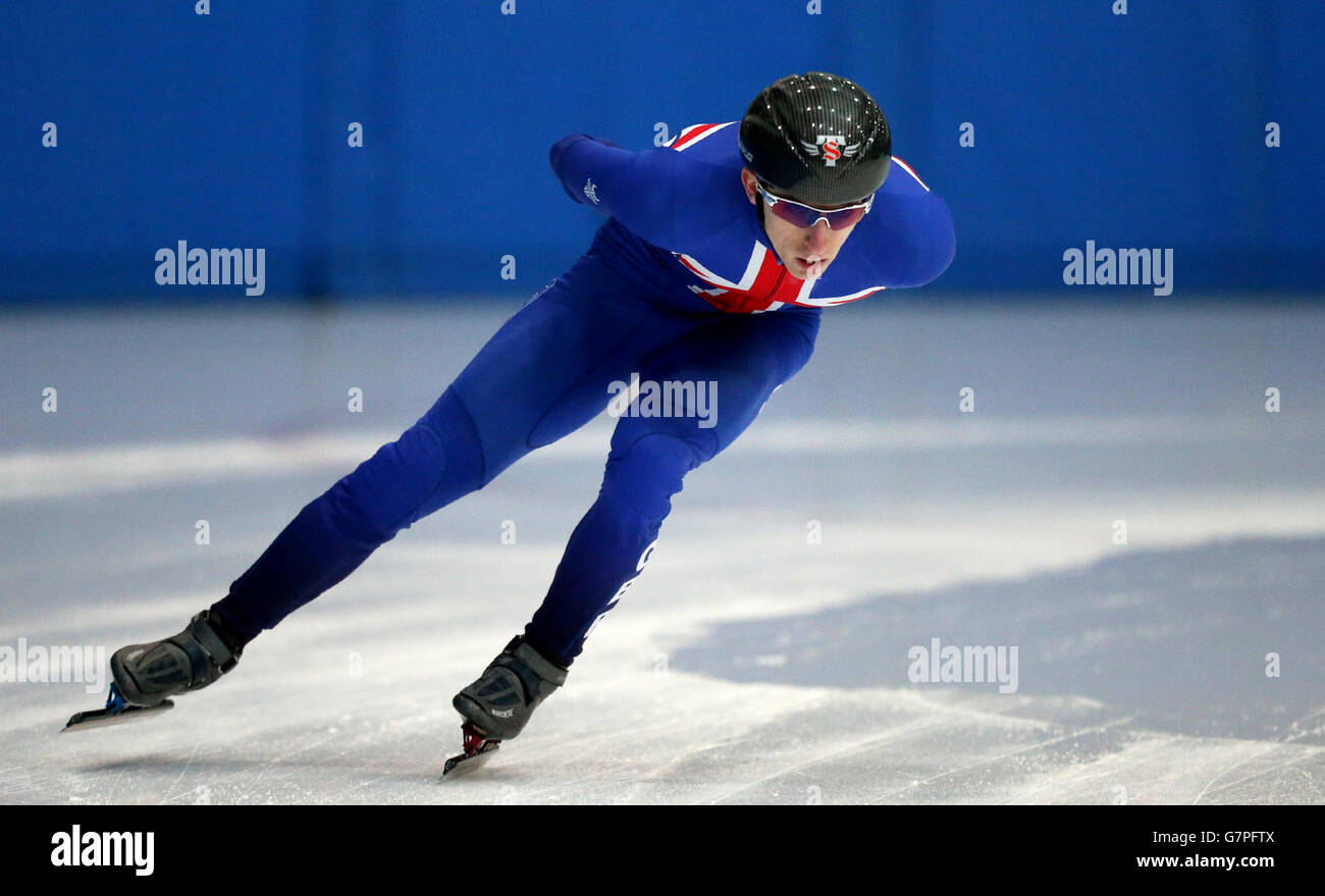 Team gb speed skating training session hires stock photography and