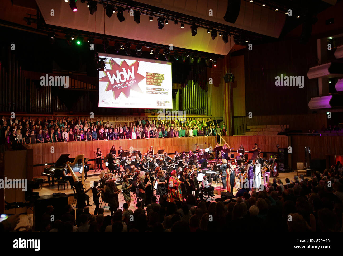The finale of the Sandi Toksvig's Mirth Control show, as part of the ...