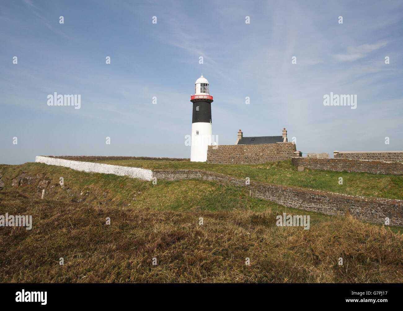 The East Lighthouse on Rathlin Island, County Antrim, Northern Ireland