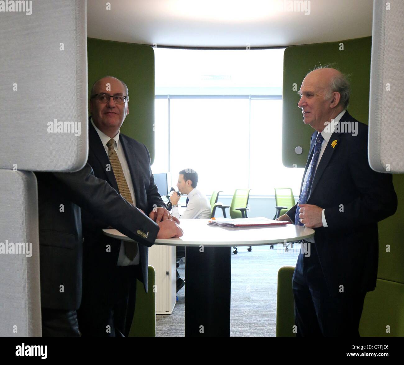 Cable opens VW Financial Services (UK) head office Milton Keynes