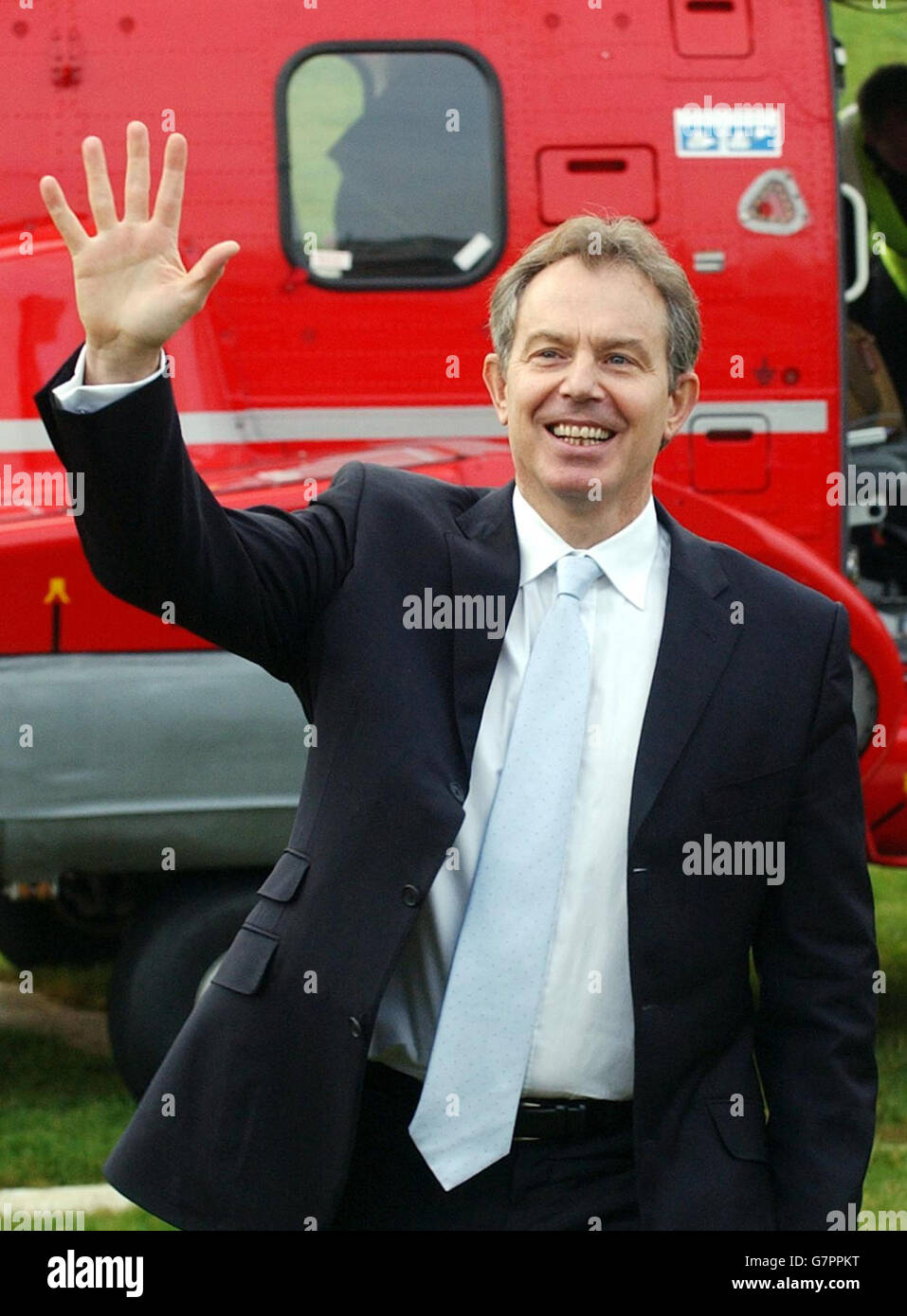Tony Blair General Election Pledges Stock Photo Alamy