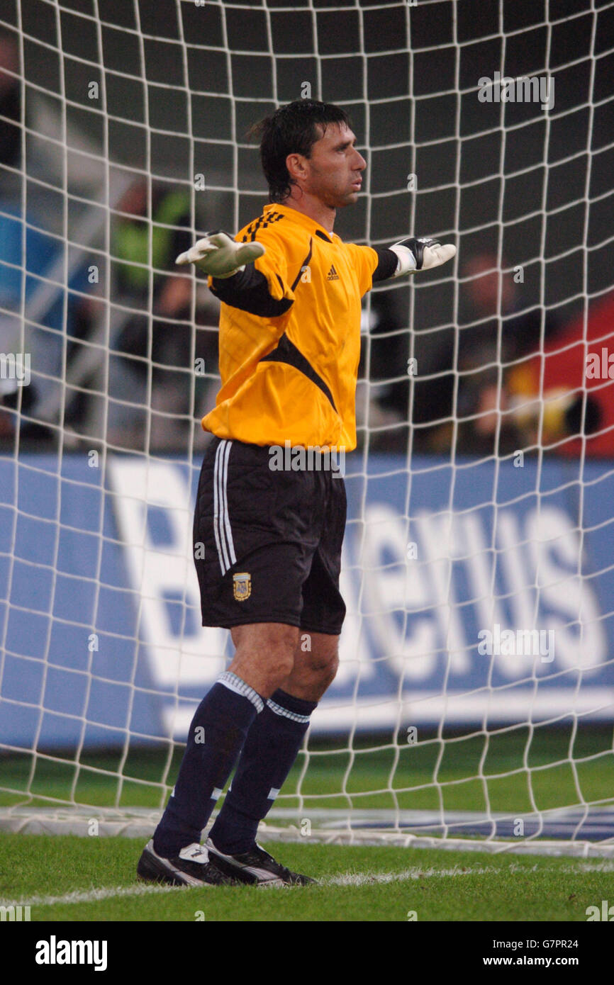 Soccer - International Friendly - Germany v Argentina - Multifunktionsarena. Argentina's goalkeeper Roberto Abbondanzieri Stock Photo