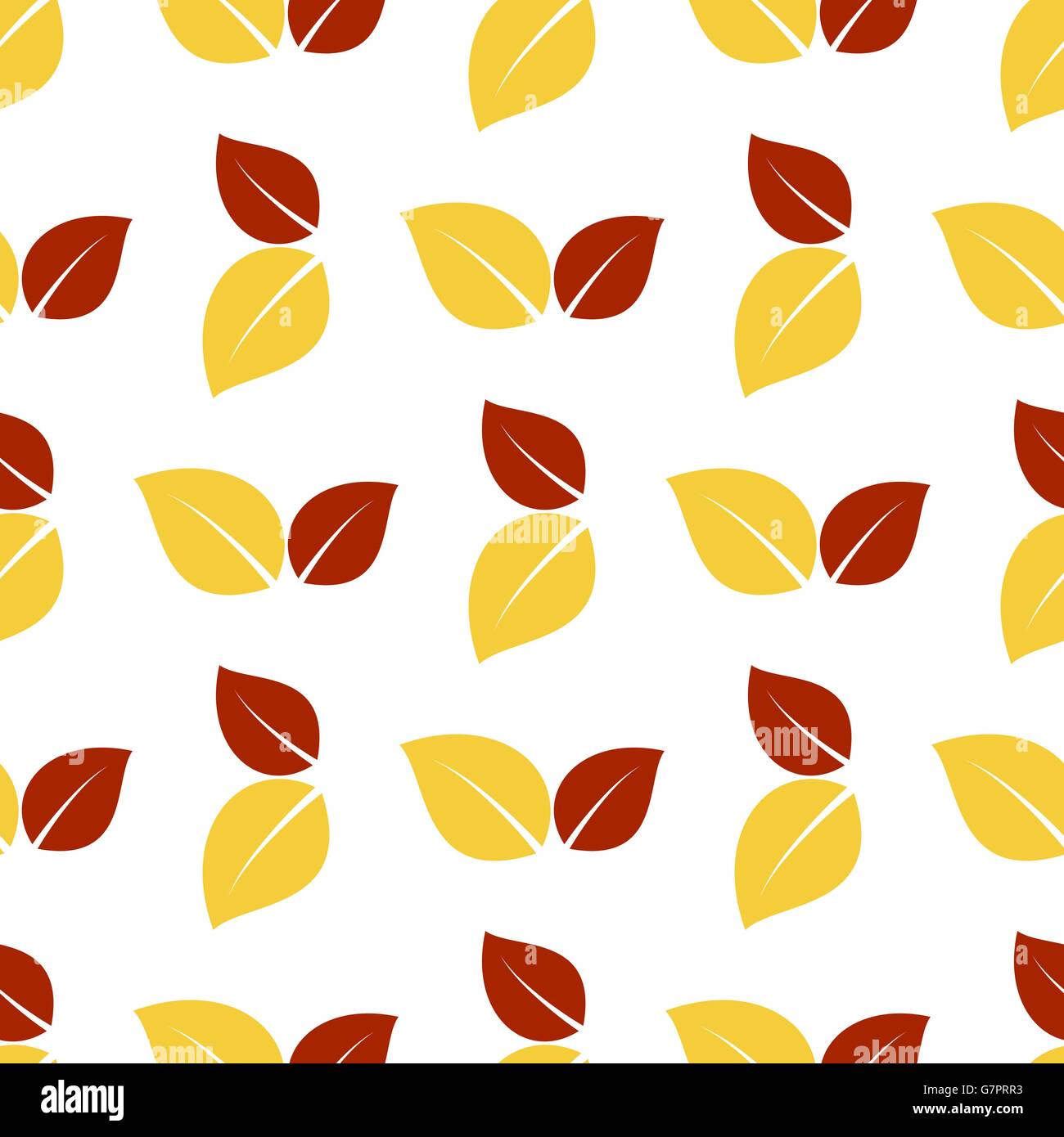 Leaves seamless background Stock Vector Image & Art - Alamy