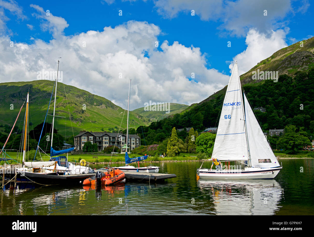 The Glenridding Sailing Club, Ullswater, Lake District National Park