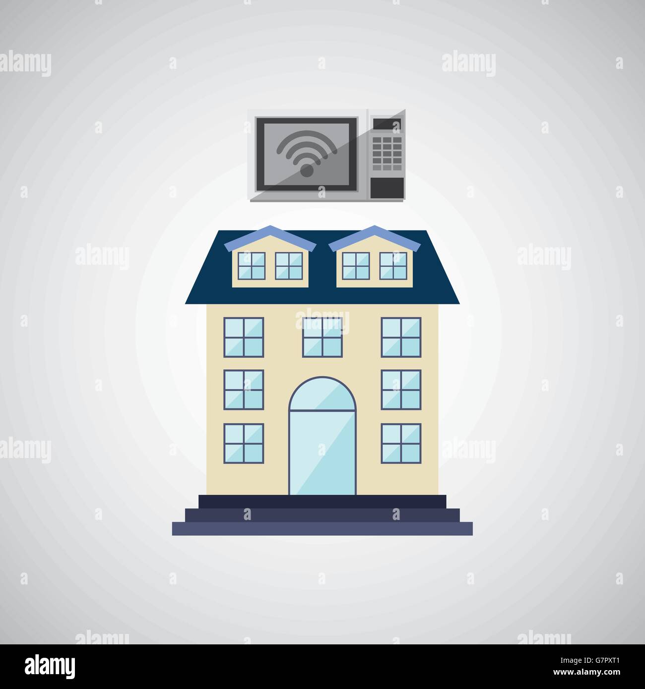 smart house design Stock Vector Image & Art - Alamy