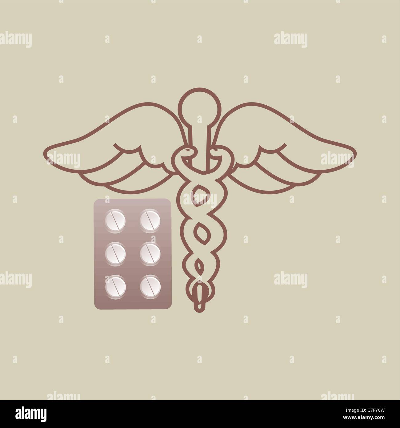 Medical kit caduceus injection hi-res stock photography and images - Alamy