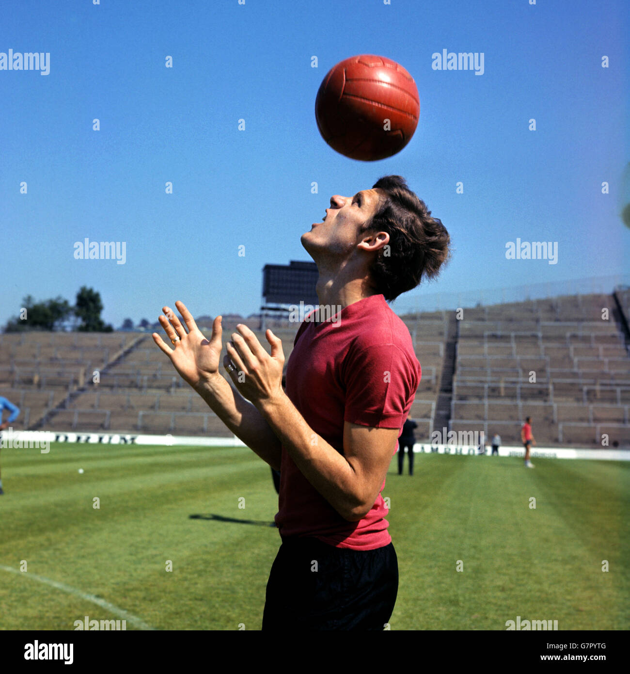Soccer - World Cup England 1966 - Uruguay Training - Hillsborough Stock Photo